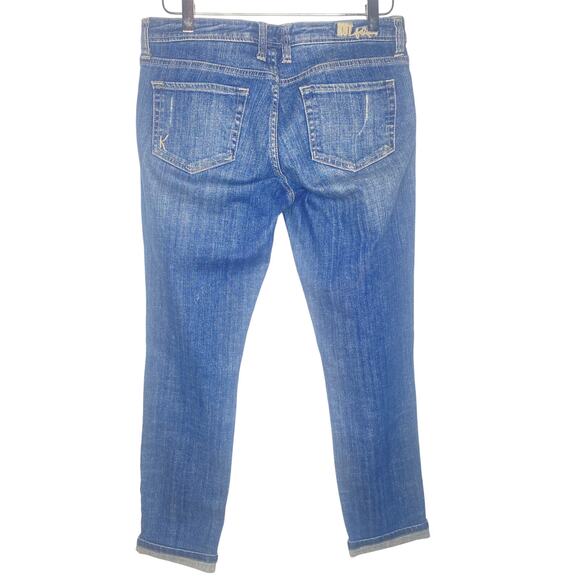 KUT from the Kloth Celine Slouchy Boyfriend Distressed Jeans Size 4 - Picture 2 of 9